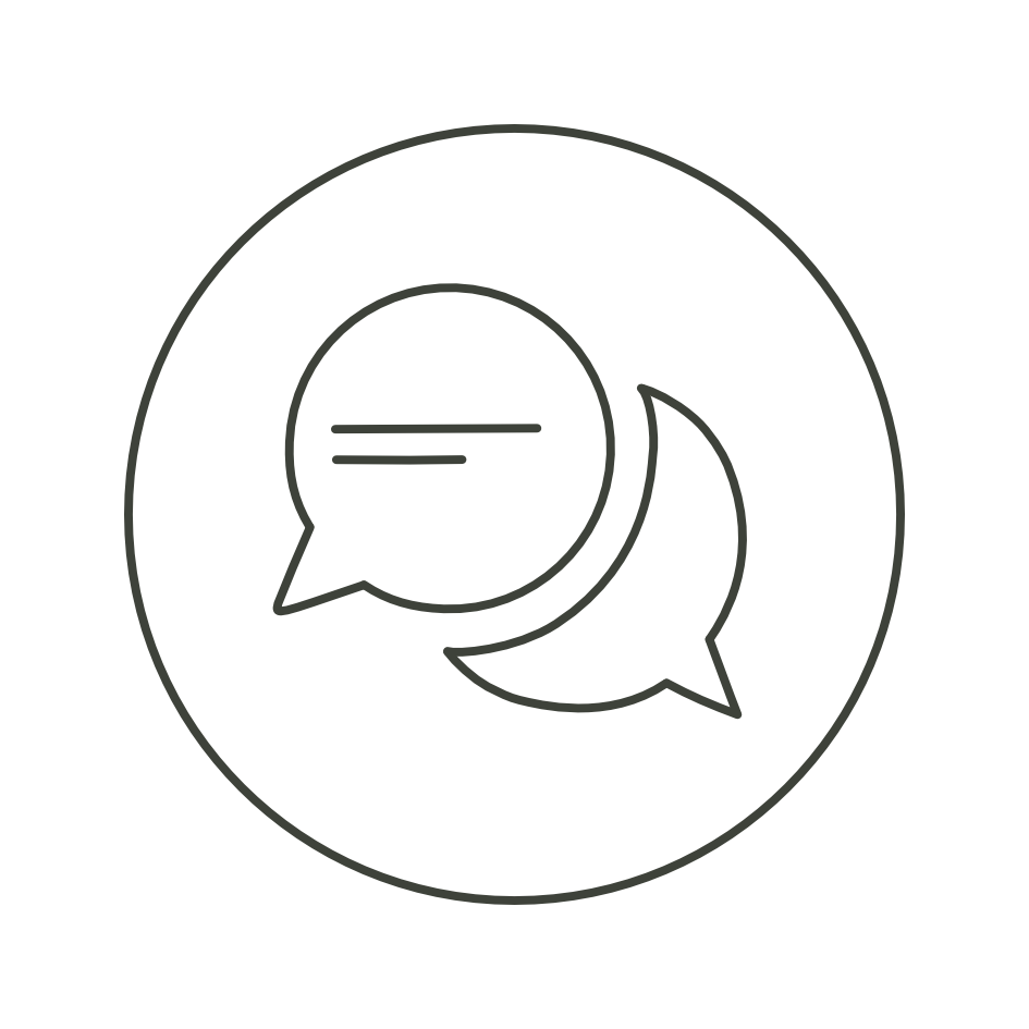 icon kommunikation leicht