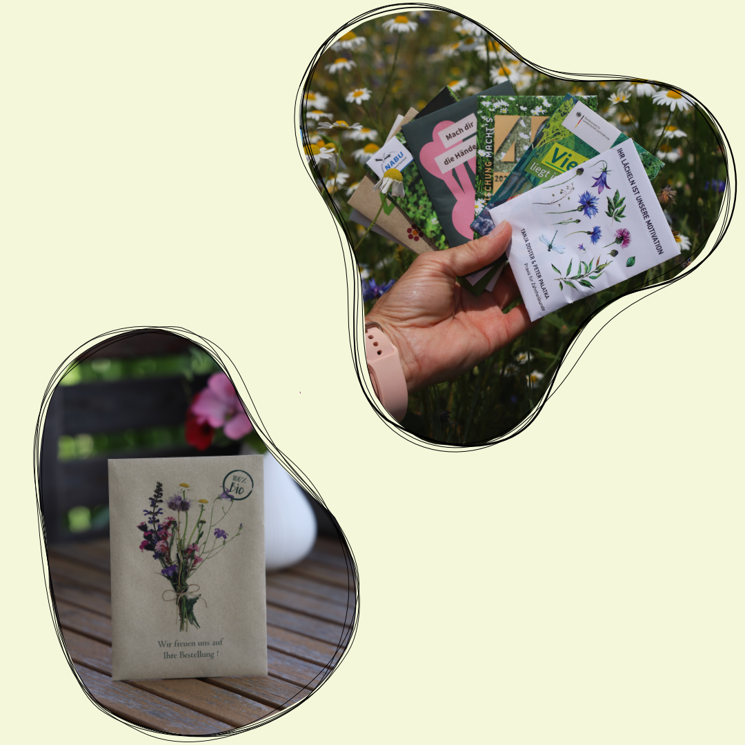 Samentüten mit individuellem Design